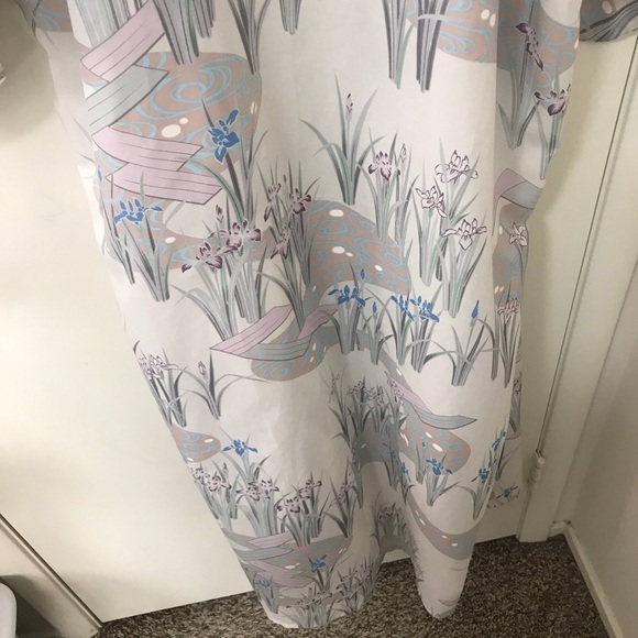 Japanese long maxi open duster kimono ONE SIZE - Picture 11 of 12